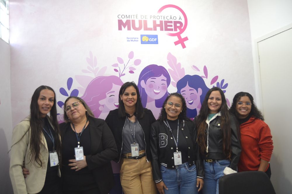 Confira as fotos: GDF inaugura Comitê de Proteção à Mulher em Santa Maria