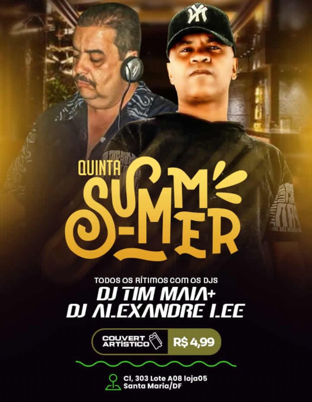 Quinta Summer agita as noites de Santa Maria com muita música e animação